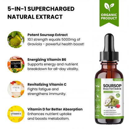 100% Pure Organic Soursop Extract
